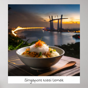 Singapore Nasi Lemak - Archival Print Poster