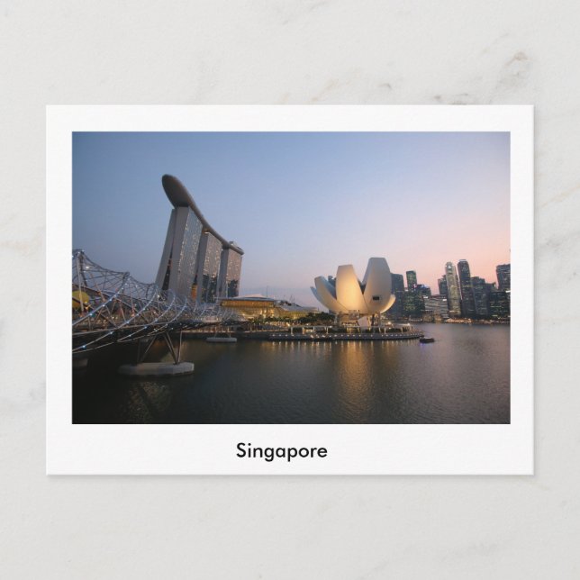 Singapore Postcard Postkarte (Vorderseite)