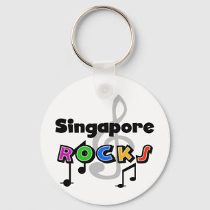 Singapore Rocks Schlüsselanhänger