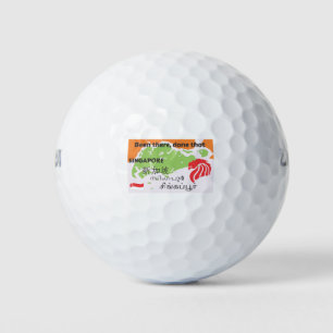 Singapur 10 golfball