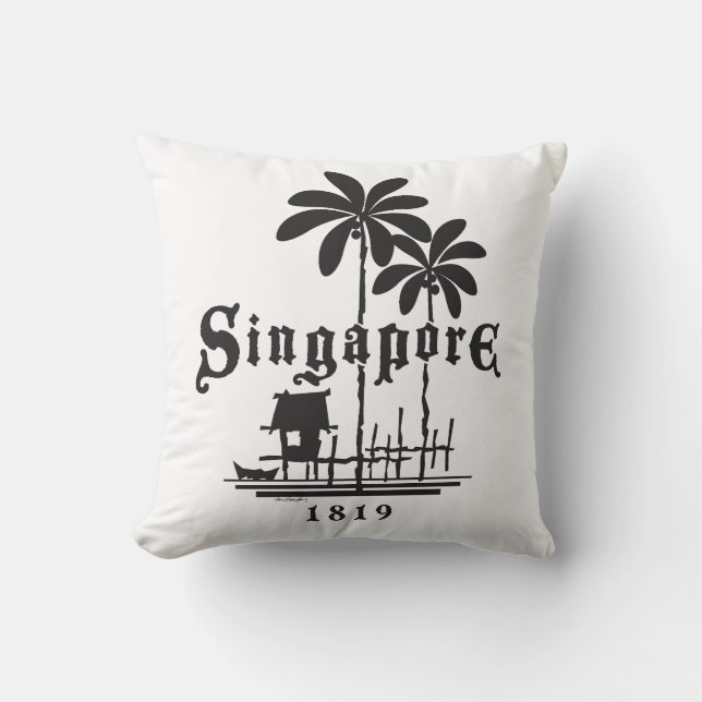 Singapur/1819 Kissen (Vorderseite)