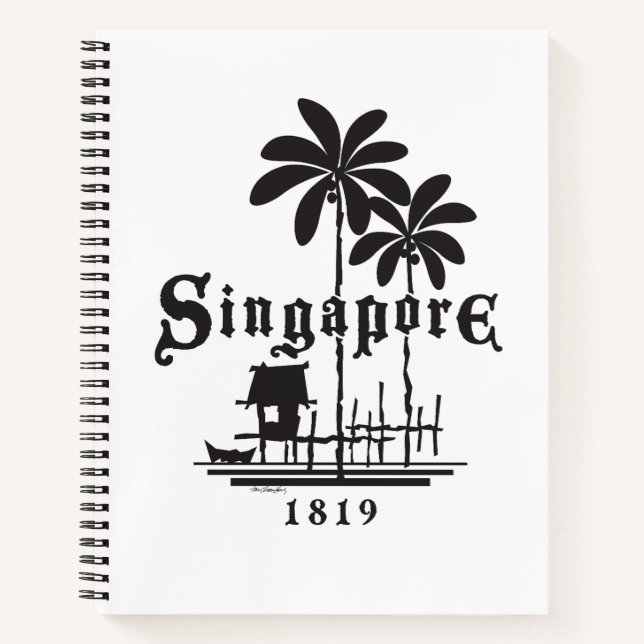 Singapur/1819 Notizbuch (Vorderseite)
