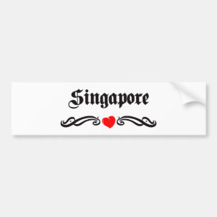 Singapur Autoaufkleber