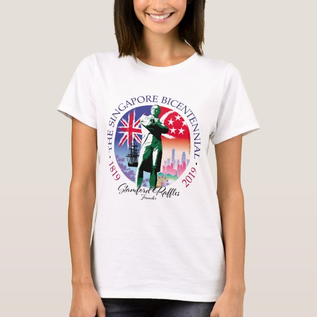 Singapur Bicentennial Collection /2 Light Fabrics T-Shirt (Vorderseite)