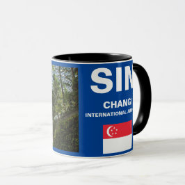 Singapur Changi Airport Custom Tasse