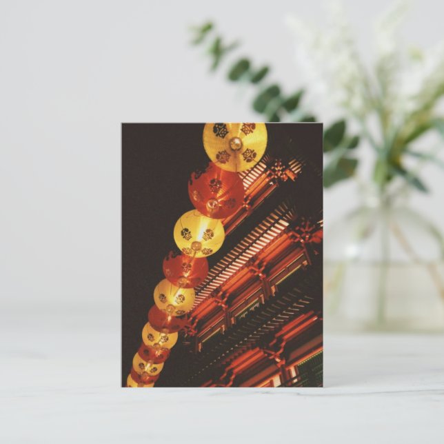 Singapur Chinatown Postkarte (Stehend Vorderseite)