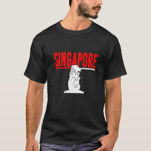 Singapur City Tourist Destination Souvenir T-Shirt