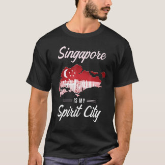 Singapur Design - Singapur ist mein Spirit City T-Shirt
