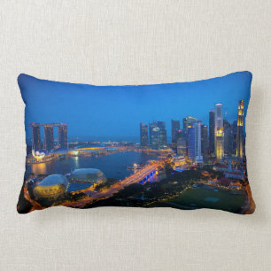 Singapur Downtown Lendenkissen