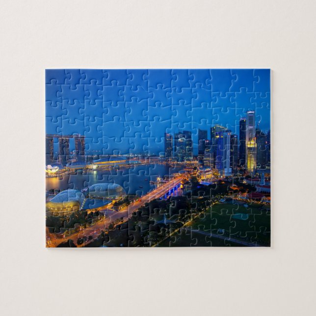 Singapur Downtown Puzzle (Horizontal)