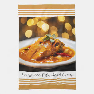 Singapur Fish Head Curry Küchentuch