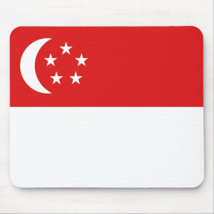 Singapur Flag Mousepad