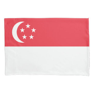 Singapur-Flagge Kissenbezug