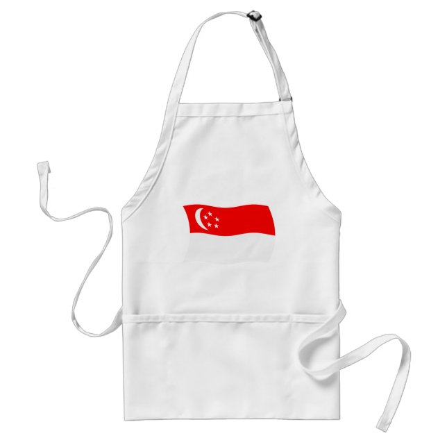 Singapur-Flagge-Schürze Schürze (Vorne)