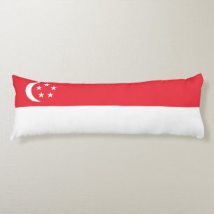 Singapur-Flagge Seitenschläferkissen