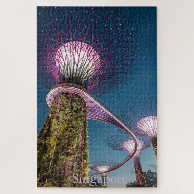 Singapur Foto Puzzle (Vertikal)