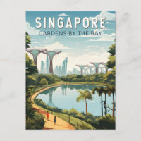 Singapur Gärten by Bay Reisen Vintag