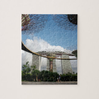 Singapur - Garten durch die Bucht-und Puzzle