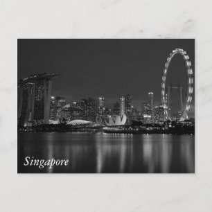 Singapur Greetings Postkarte