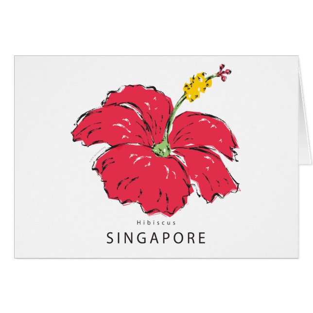 SINGAPUR HIBISKUS COLLECTION (Vorderseite (Horizontal))