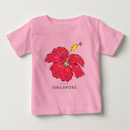 SINGAPUR HIBISKUS COLLECTION BABY T-SHIRT