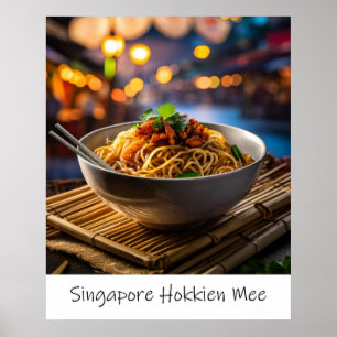 Singapur Hokkien Mee - Archival Print Poster