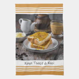 Singapur Kaya Toast & Kopi Küchentuch