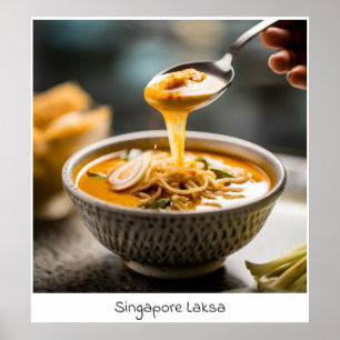 Singapur Laksa - Archival Print Poster
