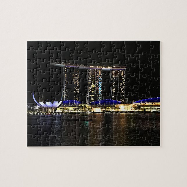 Singapur Marina Bay Sands #1 Jigsaw Puzzle (Horizontal)