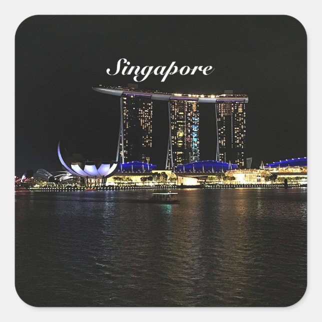 Singapur Marina Bay Sands #1 Stickers (Vorderseite)