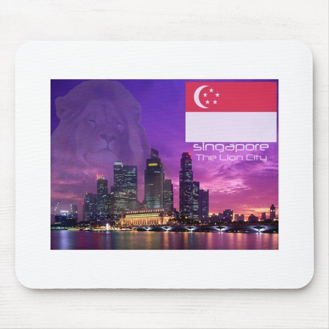 Singapur Mousepad (Vorne)