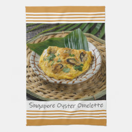 Singapur Oyster Omelet Kitchen Handtuch