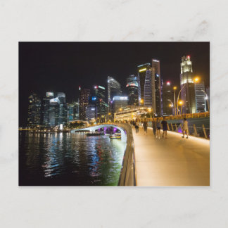 Singapur Postkarte