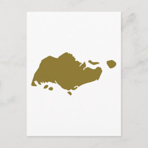 Singapur Postkarte