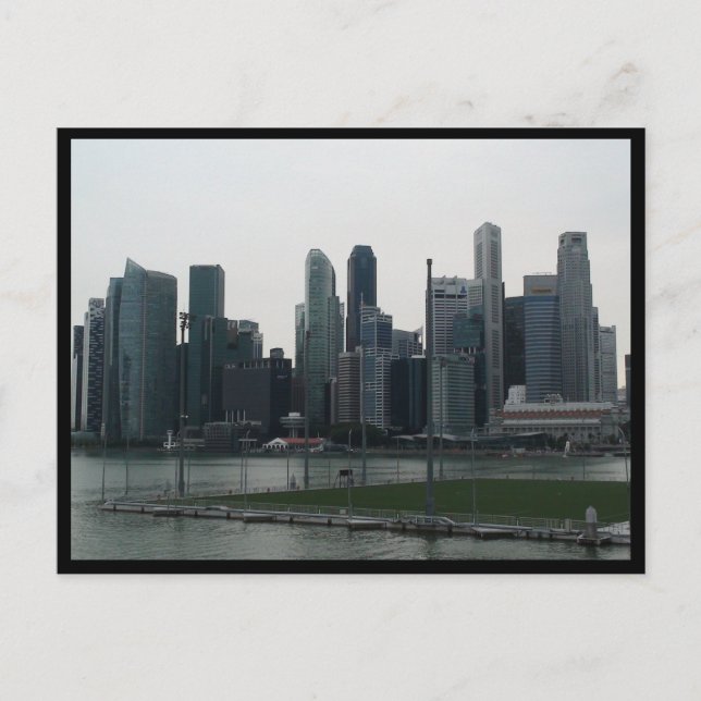Singapur Postkarte (Vorderseite)
