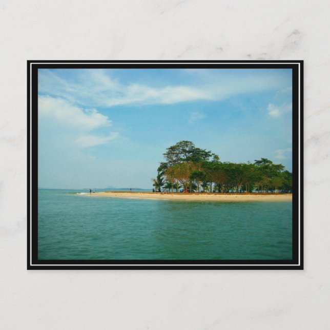 Singapur - Pulau Ubin Postkarte (Vorderseite)