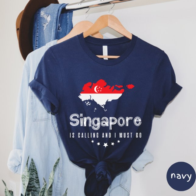 Singapur ruft an und ich muss T - Shirt gehen (Von Creator hochgeladen)