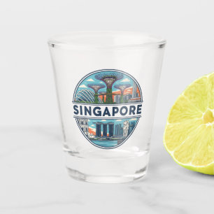 Singapur Schnapsglas