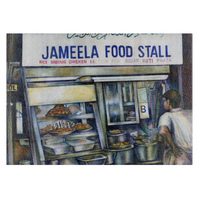 Singapur Schneidebrett (Vorderseite)