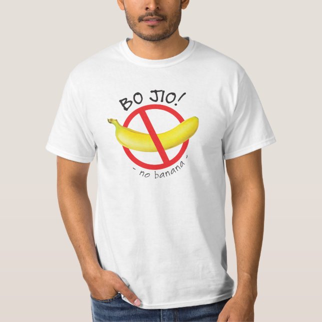 Singapur Singlish - Bo Jio - No Invite, No Banana T-Shirt