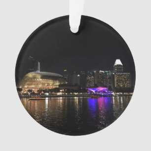 Singapur Skyline #2 Ornament