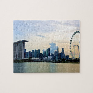 Singapur Skyline am Tag Puzzle