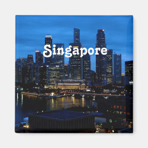 Singapur-Stadtbild Magnet