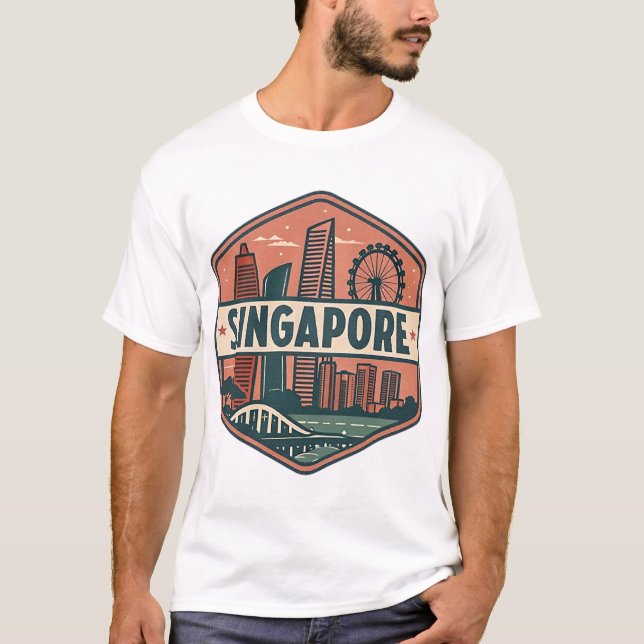 SINGAPUR T-Shirt (Vorderseite)
