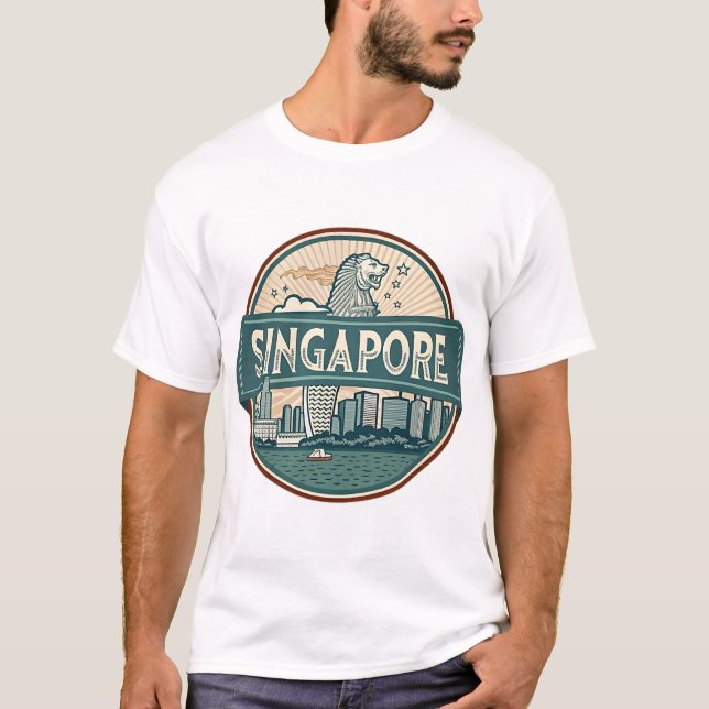 SINGAPUR T-Shirt (Vorderseite)