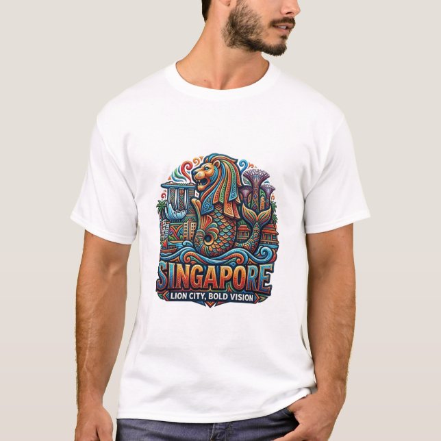 SINGAPUR T-Shirt (Vorderseite)