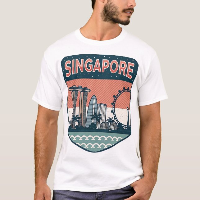 SINGAPUR T-Shirt (Vorderseite)