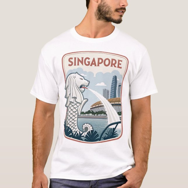 SINGAPUR T-Shirt (Vorderseite)