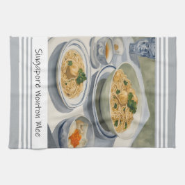 Singapur Wonton Mee Kitchen Handtuch