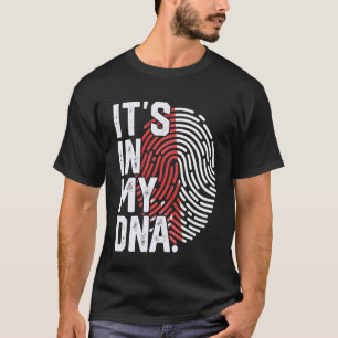 Singapur Wurzeln Flagge Fingerabdruck Grafik Patri T-Shirt